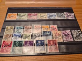 CH-Aemter Briefmarken gestempelt Karte E16 gemäss Bild