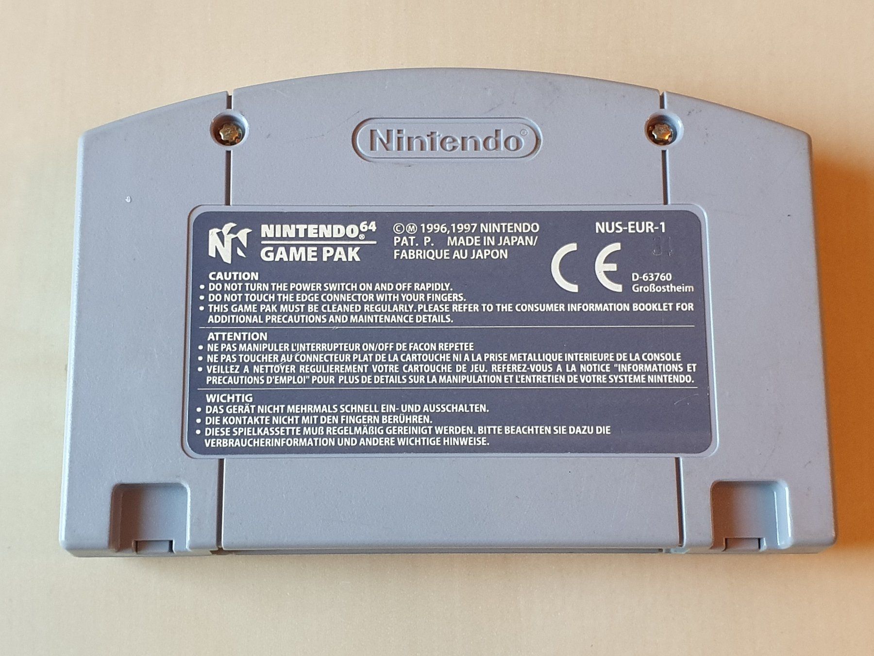 Nintendo Spiele: Lamborghini – Gebraucht aus Stansstad von collectorsshop 1