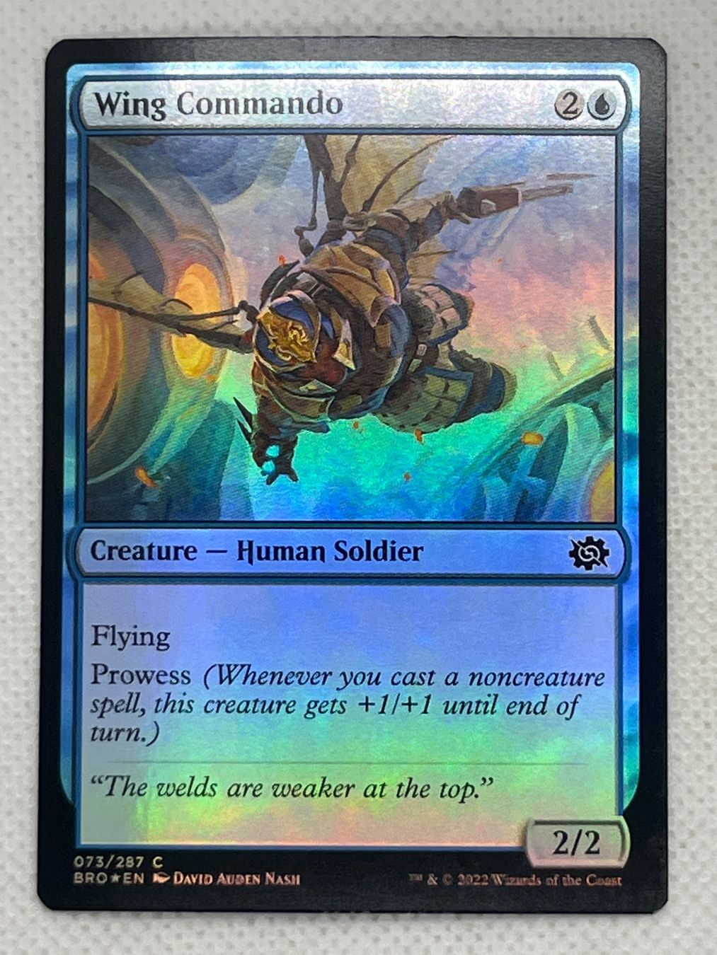 Magic The Gathering Cartes à collectionner: Magic The Gathering Wing Commando Foil – D'occasion à Hinterkappelen par Kim1992
