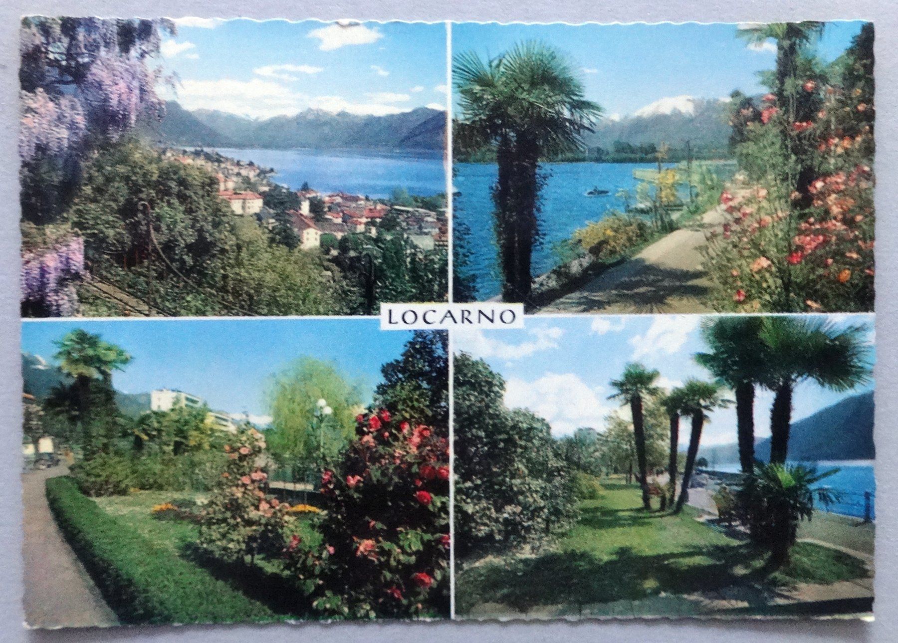 Ansichtskarten: Locarno – Gebraucht aus Fétigny von Billy2miny