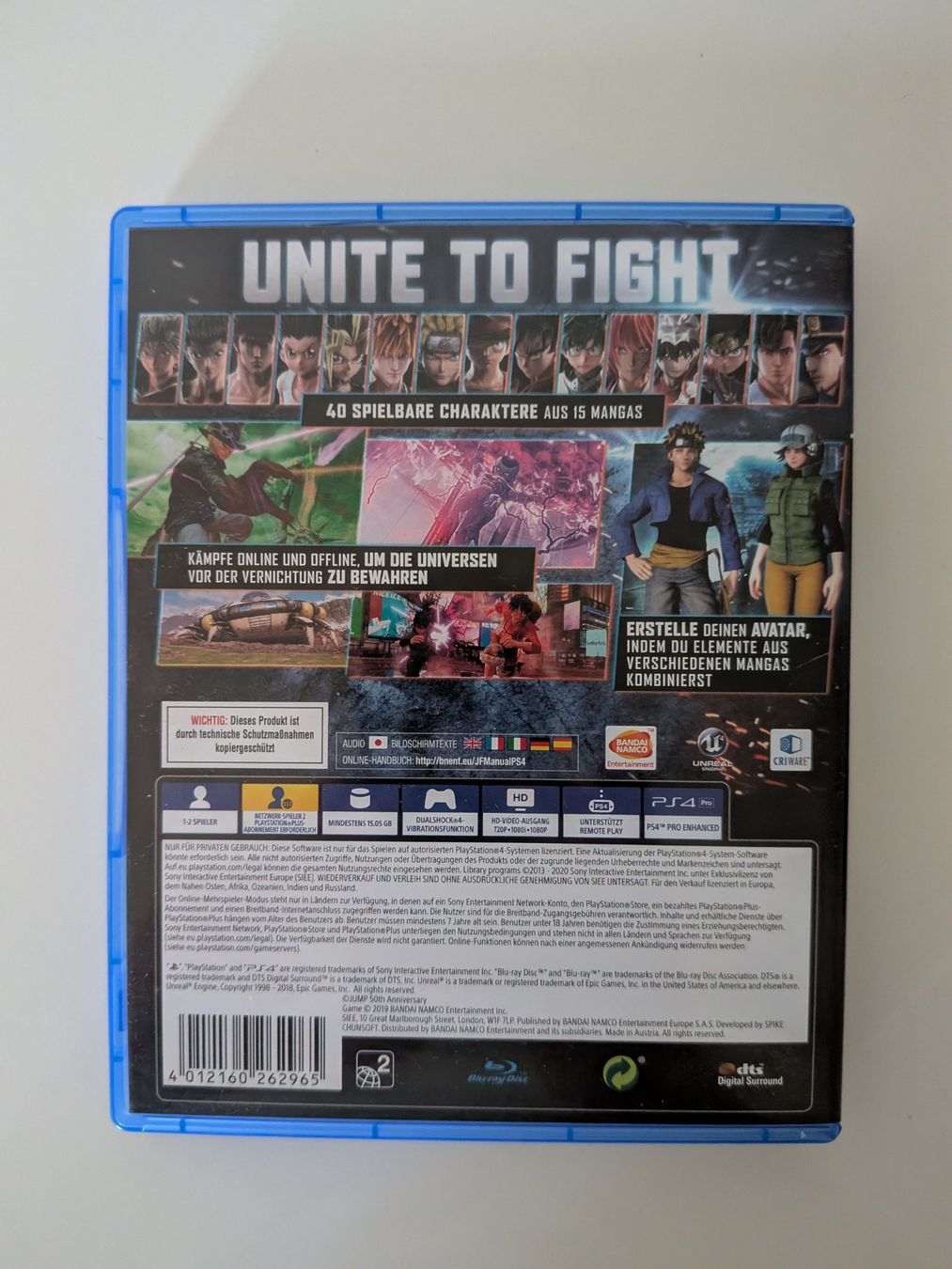 Bandai Giochi: Playstation 4 - Jump Force ab 1Fr – Usato da Kappel SO venduto da Knoggaz 2