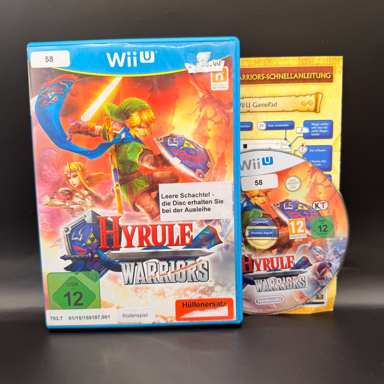 Nintendo Giochi: Hyrule Warriors Wii U – Usato da Düdingen venduto da Nerdworld