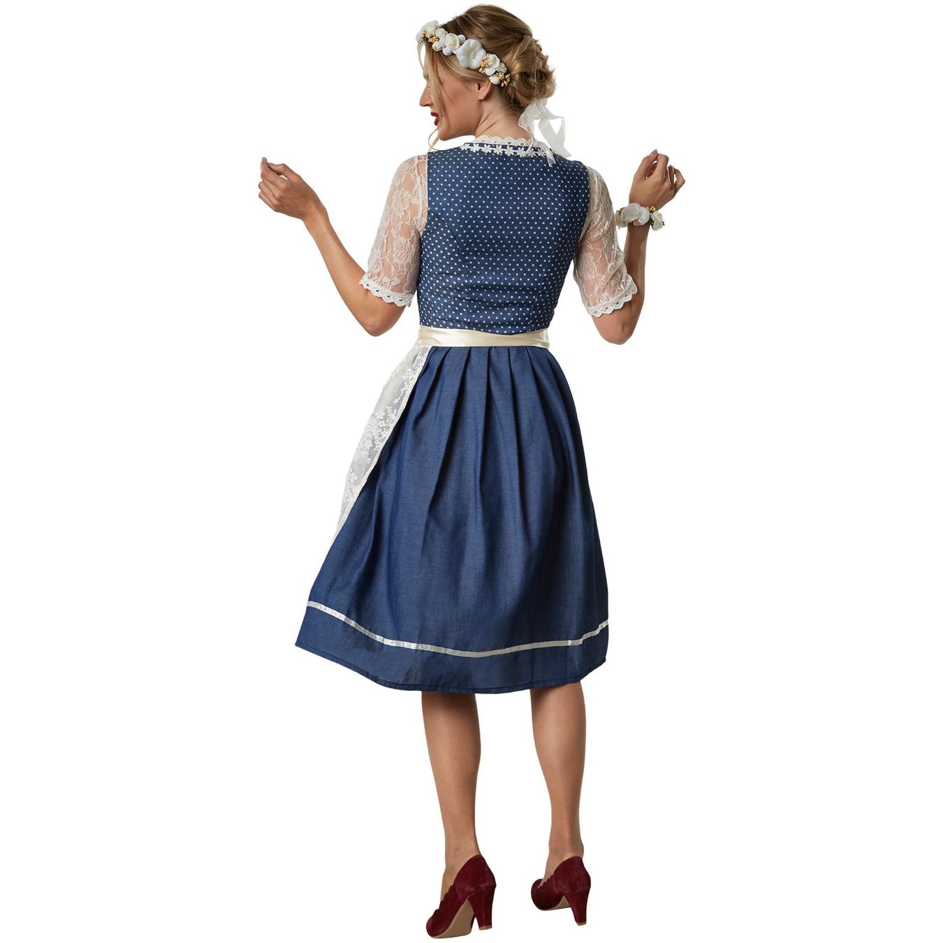 Kostüme: Midi-Dirndl Kleinwalsertal Modell 2  Größe L – Neu (gemäss Beschreibung) aus Murten von Roland.Kemmer.AG 3