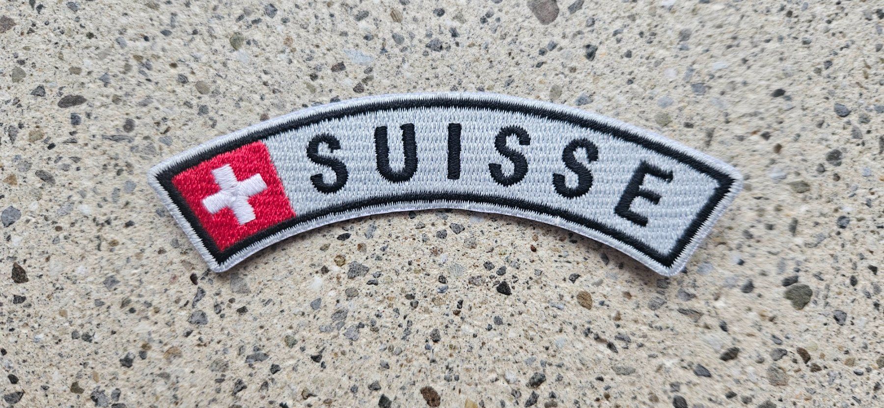 Schweizer Armee Placchette & Badge: *** Bogen Suisse *** – Nuovo e nell'imballaggio originale da Riedholz venduto da fr_sIruP