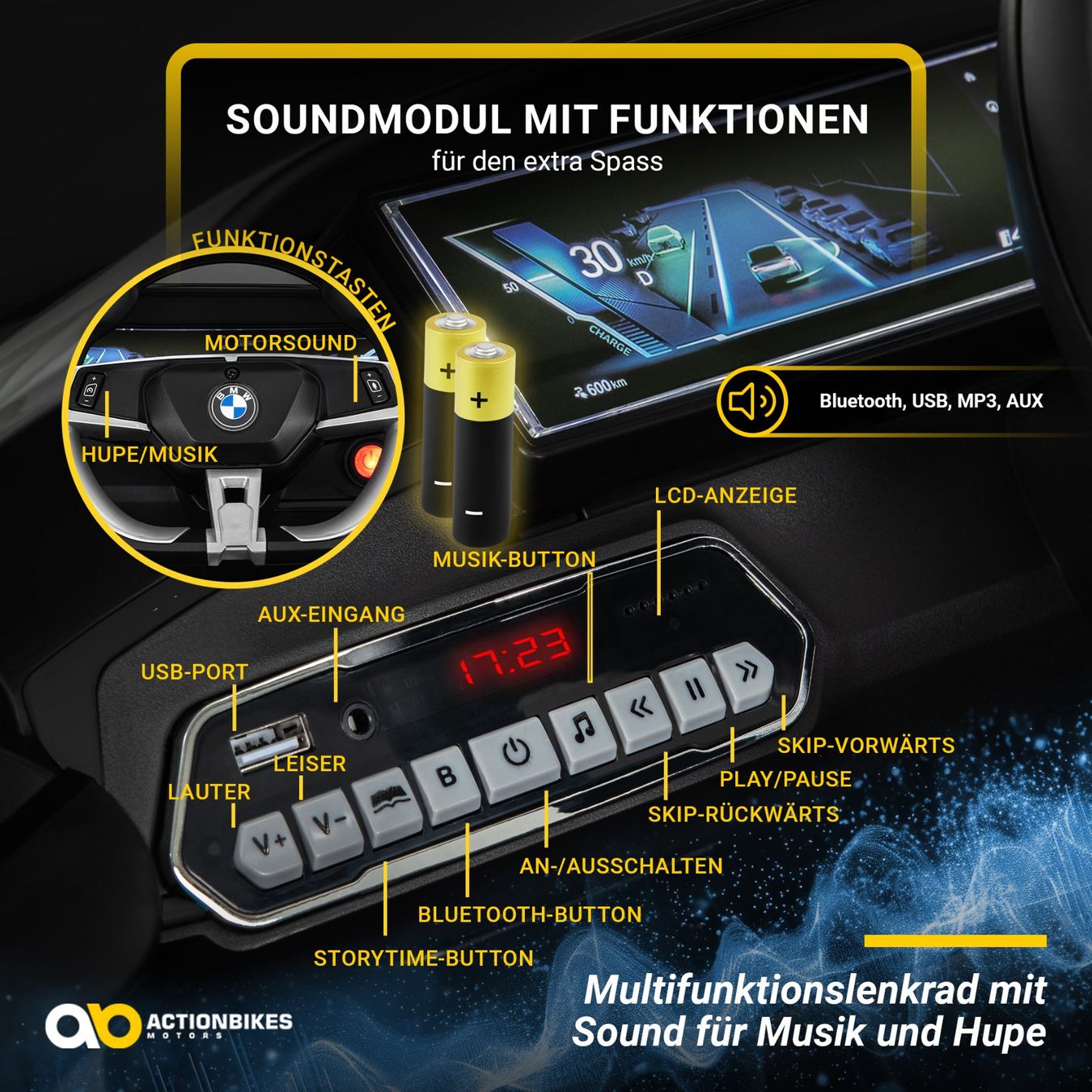 BMW Véhicules pour enfants: Kinder-Elektroauto BMW i4 Premium – Neuf avec emballage d'origine à Cham par G-Money_swiss 5