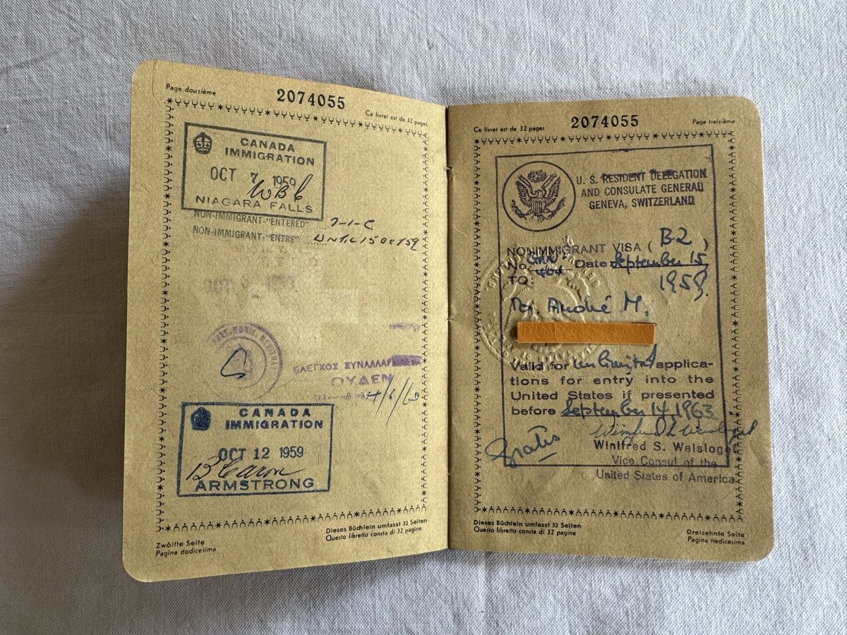 Dokumente: Passport Suisse Schweizer Pass – Gebraucht aus GRAND - LANCY von petitpain67 7