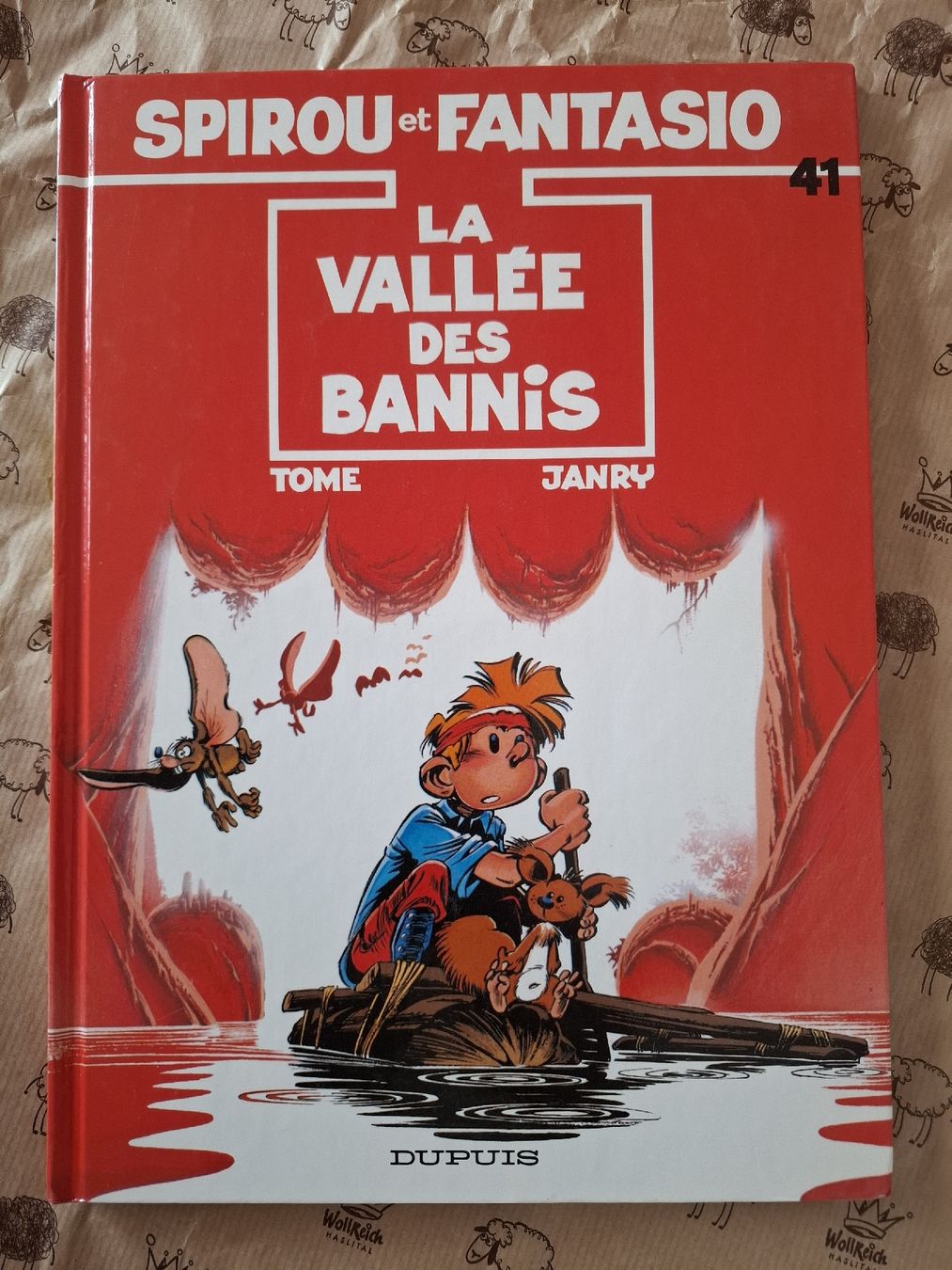 Fumetti: Spirou et Fantasio 41 / la vallée des bannis – Usato da Crémines venduto da Carambaaa