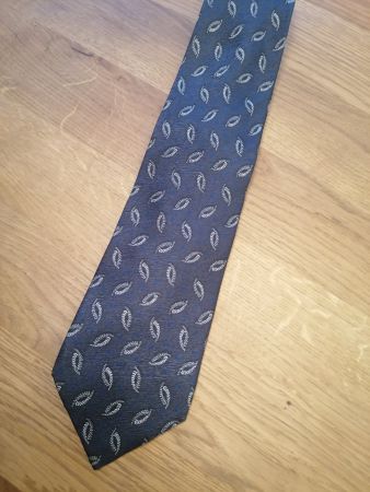 Navy & Navy 100% Seide Krawatte - Nr. 194