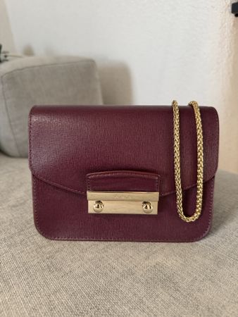 Sac Furla Metropolis Mini Bordeaux