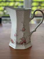 Krug Porzellan Winterling 18 cm Höhe floral Motiv