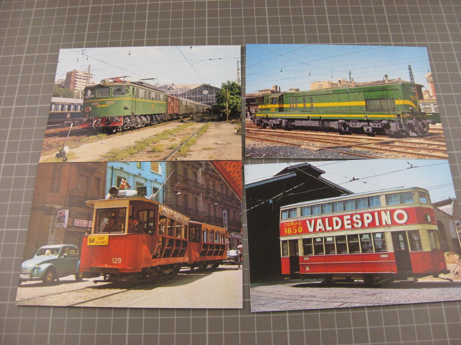 Cartoline postali: Lot AK 13x Bahn Spanien – Usato da Malters venduto da Marosko 1