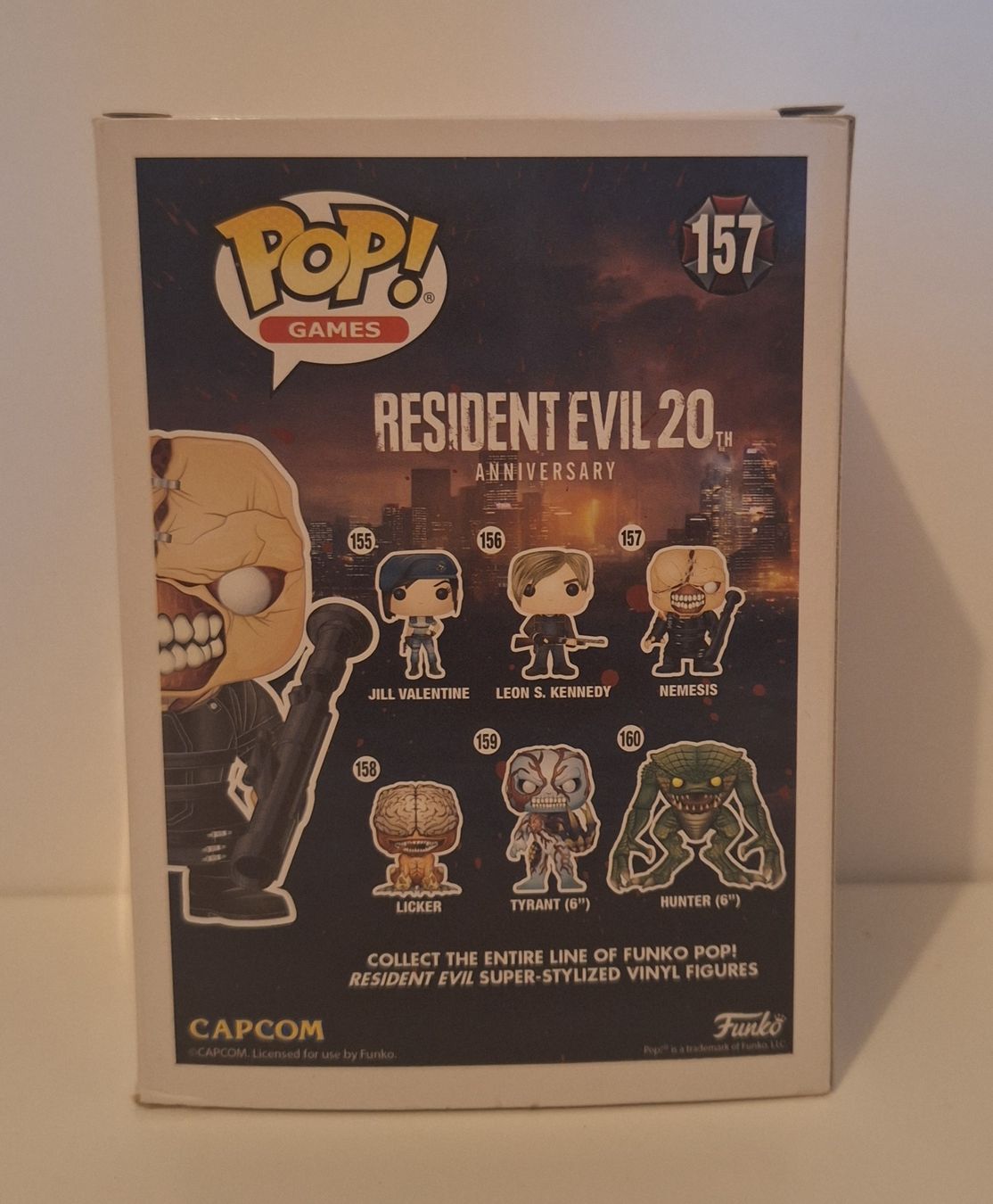 Funko Statuette: ORIGINAL Funko POP Nemesis Resident Evil #157 – Nuovo e nell'imballaggio originale da Davesco-Soragno venduto da OtakuVaultTicino 1