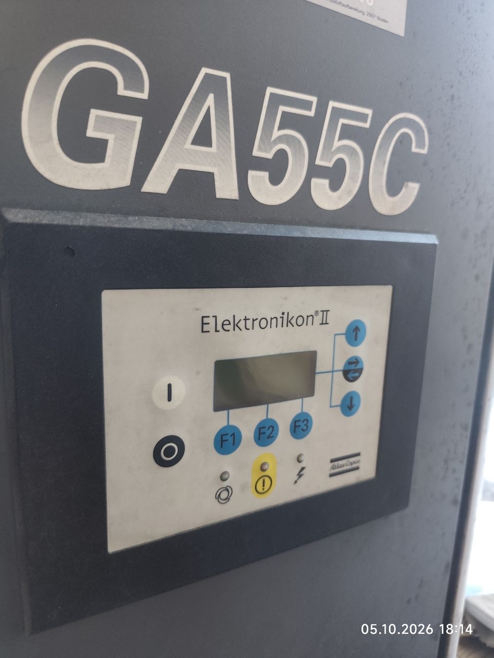 Atlas Copco Kompressoren: Schraubenkompressor Atlas Copco GA55C gebraucht – Gebraucht aus Hinterforst von flo.seg