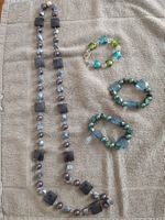 1 Kette und 3 Armbänder