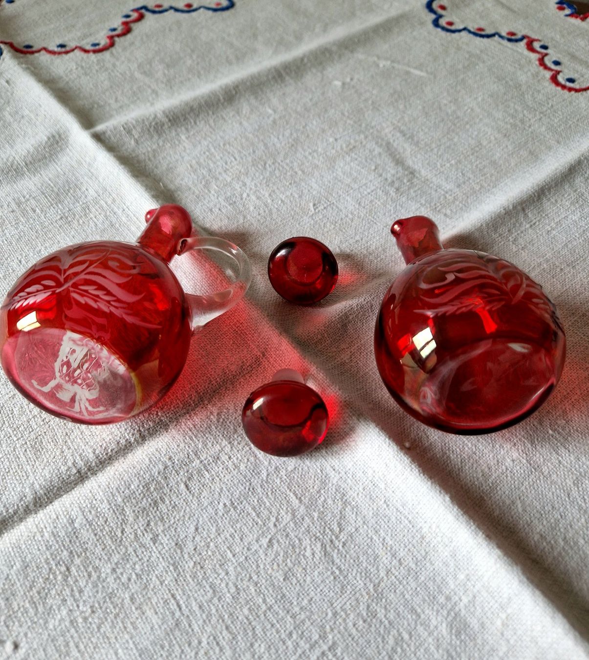 Gläser: Böhmisches Glas  Set – Gebraucht aus Bern von Antikbatik 7