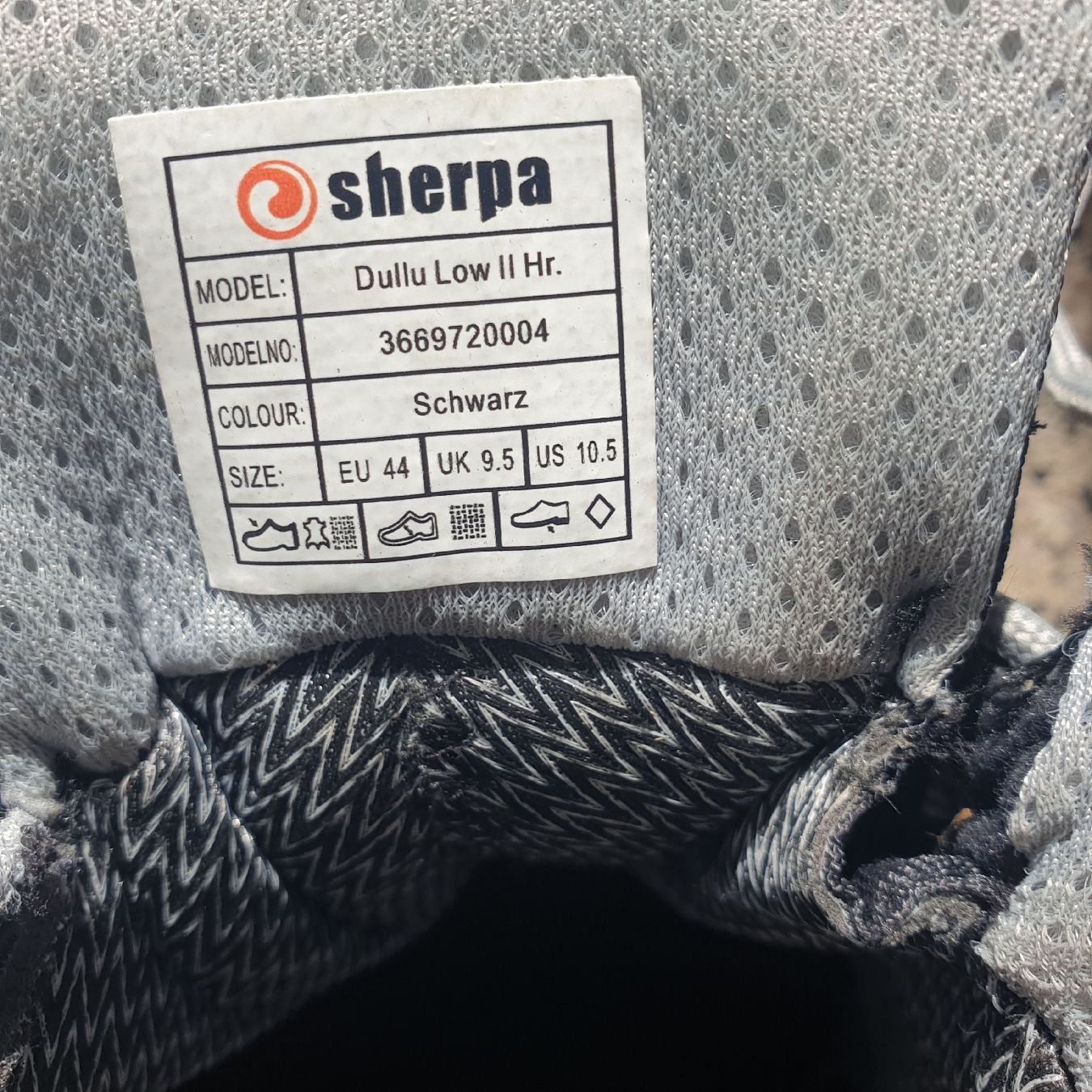 Chaussures hommes: Sherpa Wanderschuh – D'occasion à Oberengstringen par Marios0 4