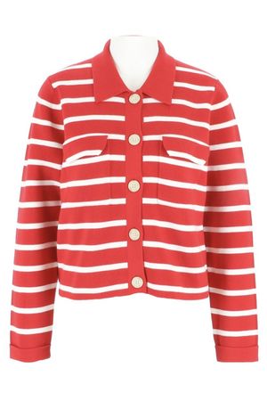 schöne Strickjacke, halsüberkopf