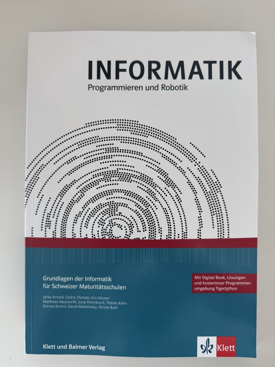 Livres: Informatik Lehrbücher Programmieren und Robotik Klett Balmer – Neuf (Voir description) à Herrliberg par eli_7shd