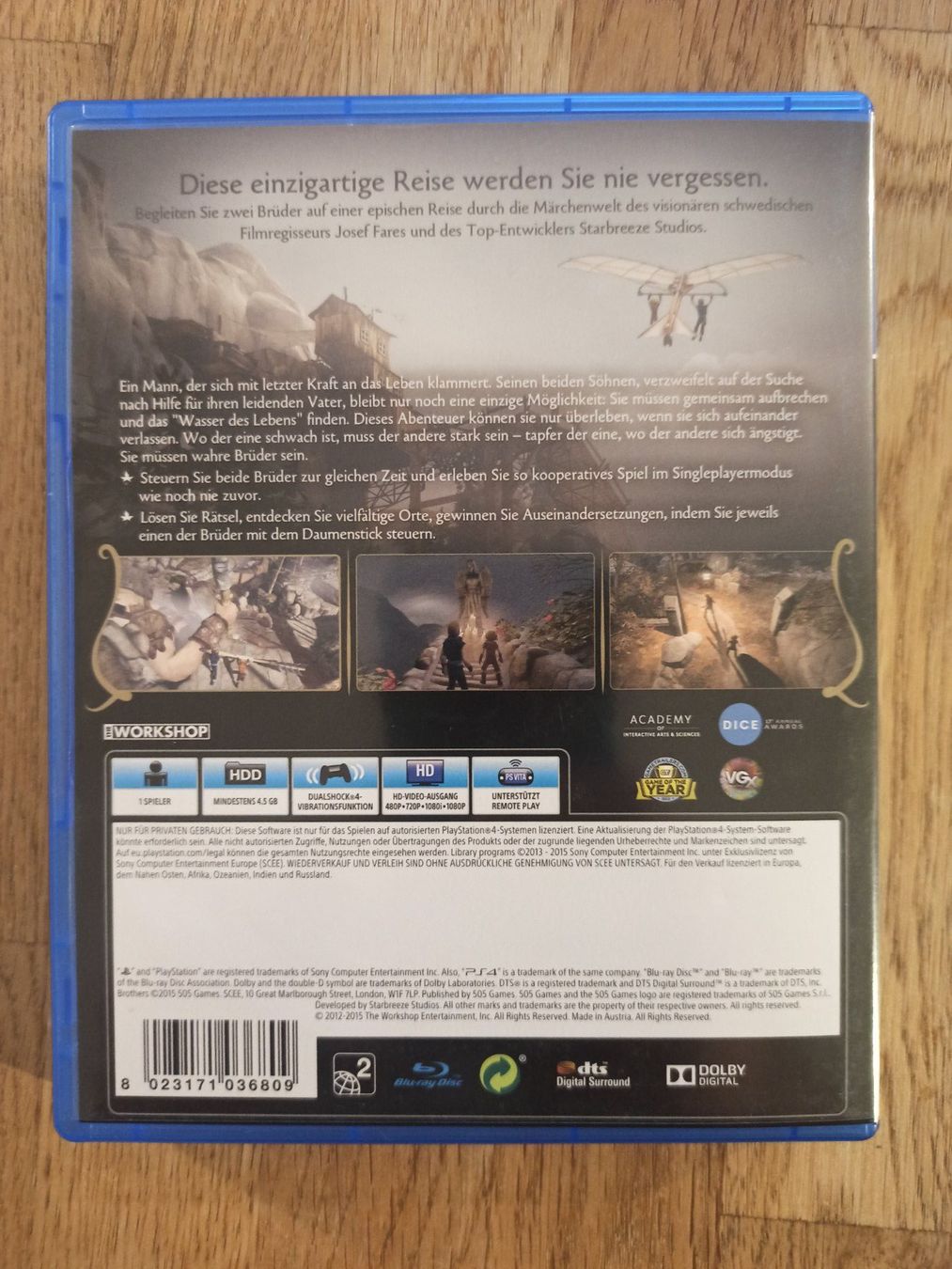 Giochi: Brothers A Tale of two Sons PS4  / PS5 – Usato da Oberweningen venduto da mar_87mx 1