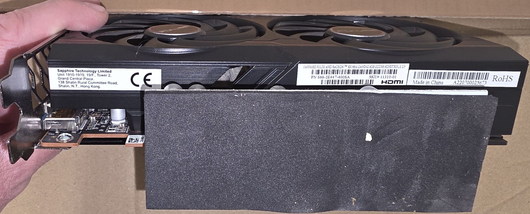 Amd Schede grafiche: Sapphire RX 6600 8GB – Usato da Wettingen venduto da Thegameschweiz