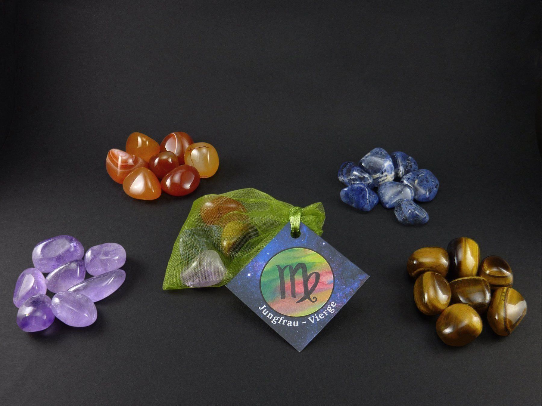 Mineralien & Heilsteine: Sternzeichen Steine Jungfrau/Vierge – Neu und originalverpackt aus Meilen von StoneGarden 2