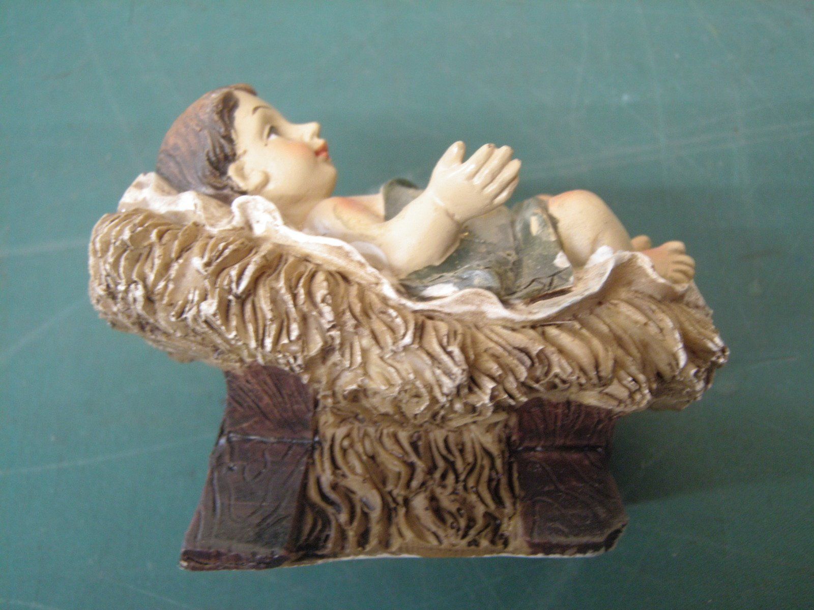 Figuren: Jesuskind in Krippe – Gebraucht aus Rohrbach von chri2009 2