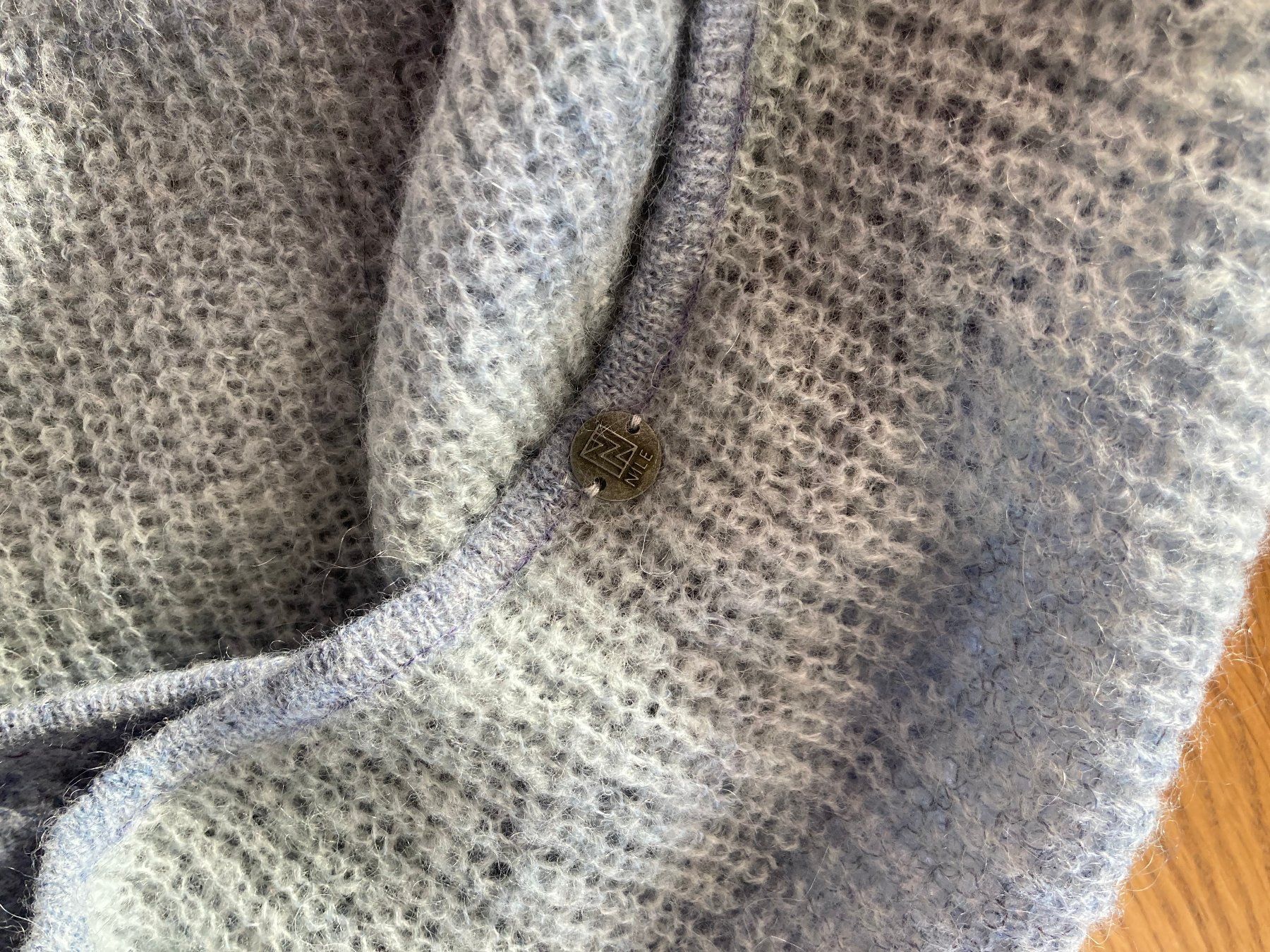 Nile Maglioni & Felpe: Nile Strickpullover, Gr. S, hellblau-blau Farbverlauf, neu – Usato da Hombrechtikon venduto da star8888 7