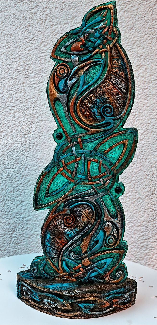 Sculture & Statue: Keltisches Symbol "Divine Fligth" v. Gill Hobson – Nuovo (secondo la descrizione) da Rotkreuz venduto da Radus24 1