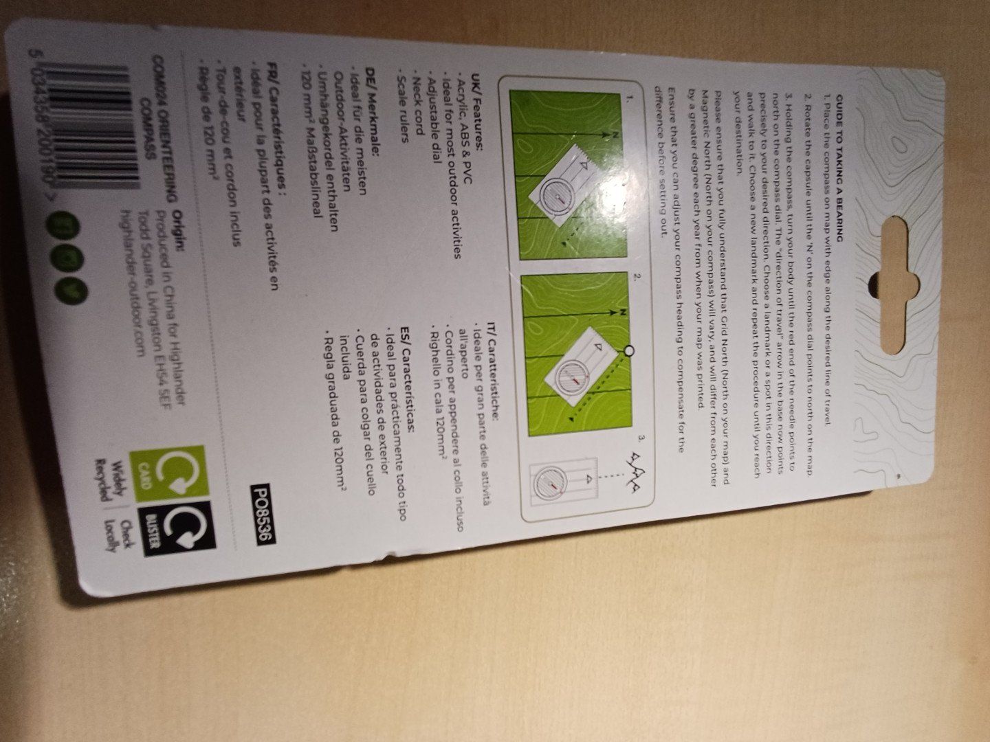 GPS & Strumenti di misurazione: Kompass von Highlander – Usato da Egliswil venduto da Cracky81 1