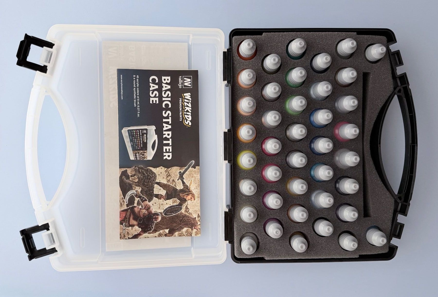 Colori: Vallejo 40 Premium Paints Wizkids Basic Starter Case – Nuovo e nell'imballaggio originale da Savosa venduto da Accipe_Oblatam 1