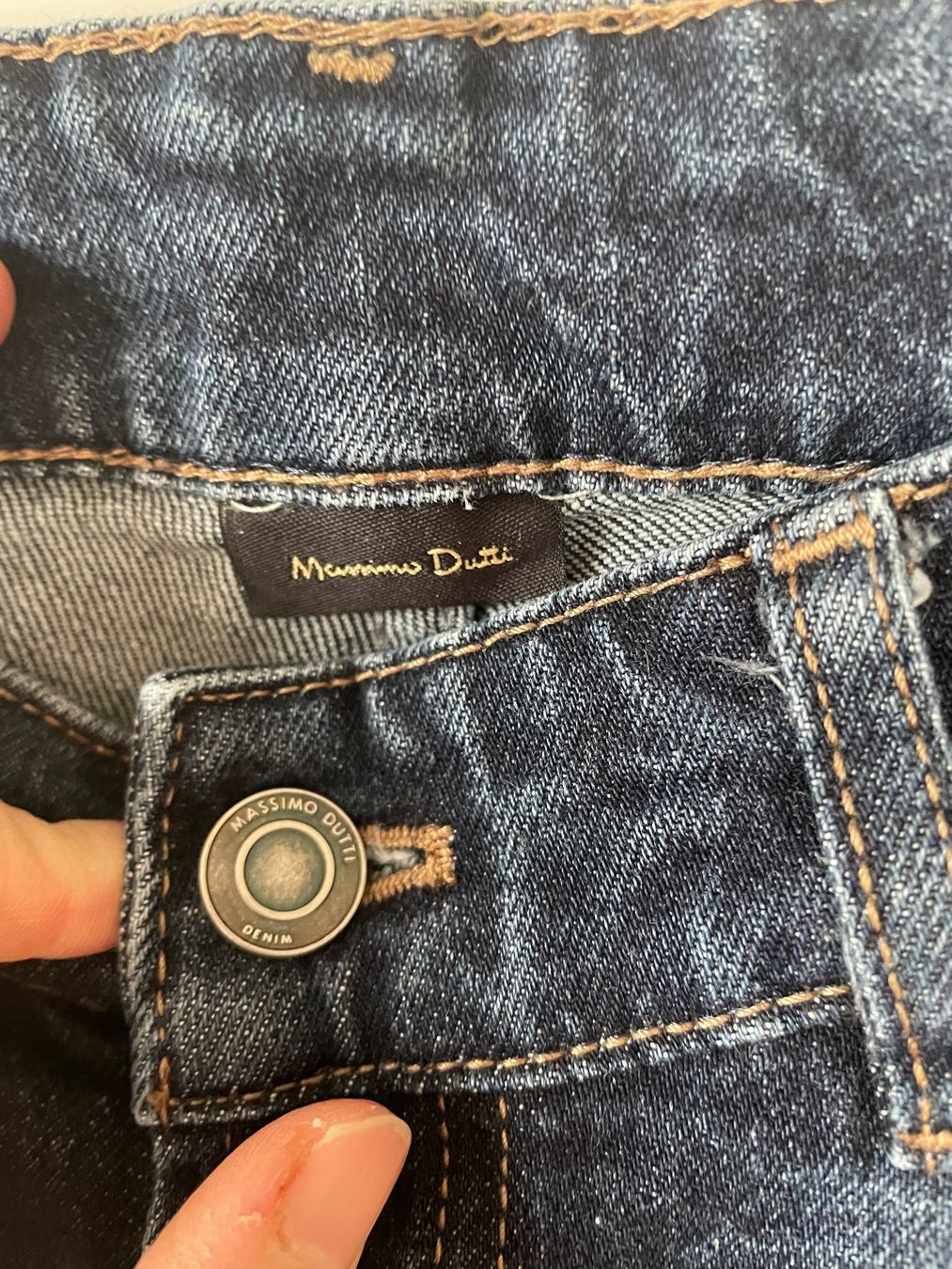 Massimo Dutti Jeans: Massimo Dutti Slim Fit Jeans Gr. 40 Dunkelblau – Usato da Neukirch an der Thur venduto da bee88 2