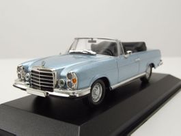 Mercedes-Benz 280 SE 3.5 Cabriolet W111 1969-1971 hellblau