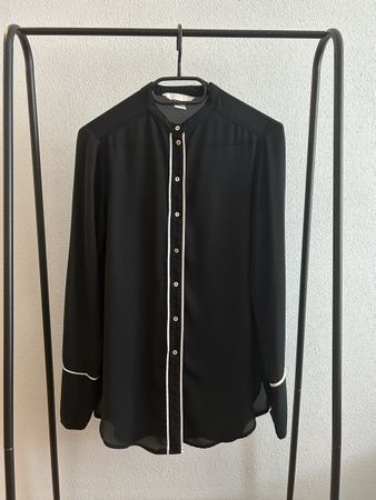 H&M Conscious Bluse schwarz Grösse 34