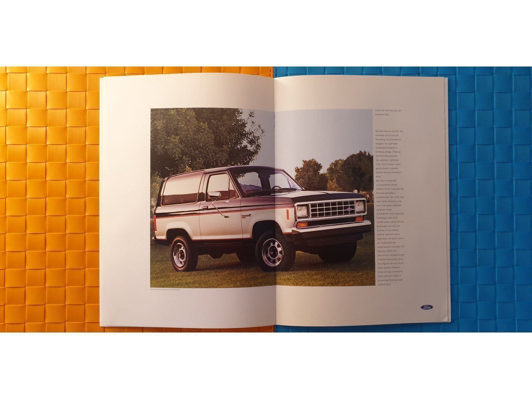Riviste & Magazine: FORD BRONCO & FORD TAURUS CH - Prospekt / Katalog – Nuovo (secondo la descrizione) da Viganello venduto da CARLiteratur 3