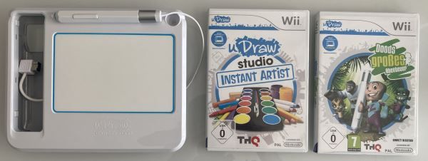 U Draw GameTablet Inkl 2 Games Wii (Gebraucht) in Jonschwil für CHF