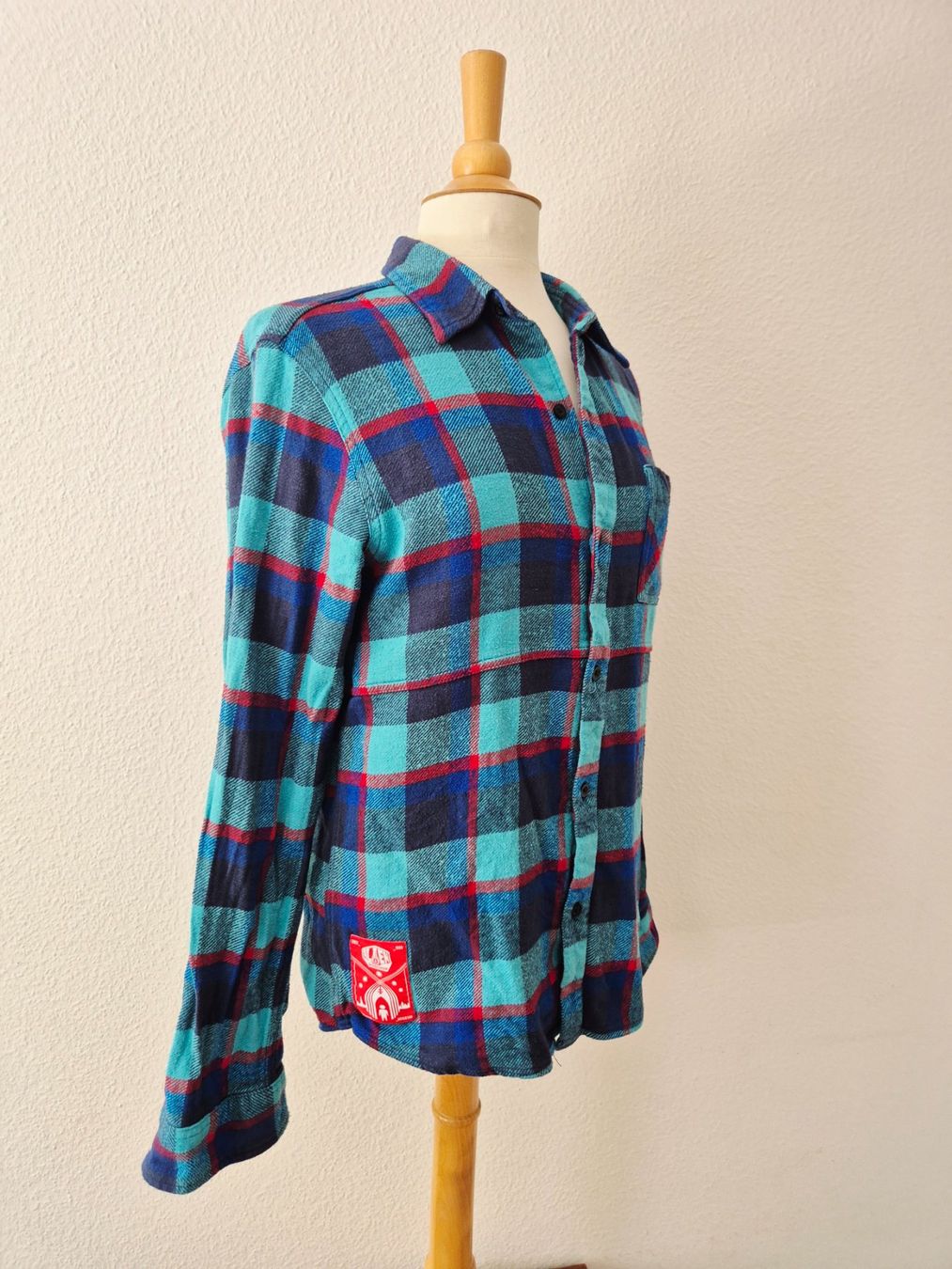 Camicette: ALIEN WORKSHOP HEMD BLUSE M 38 KARO HOLZFÄLLERHEMD  TOP – Usato da Elsau venduto da the-colorful-side 1