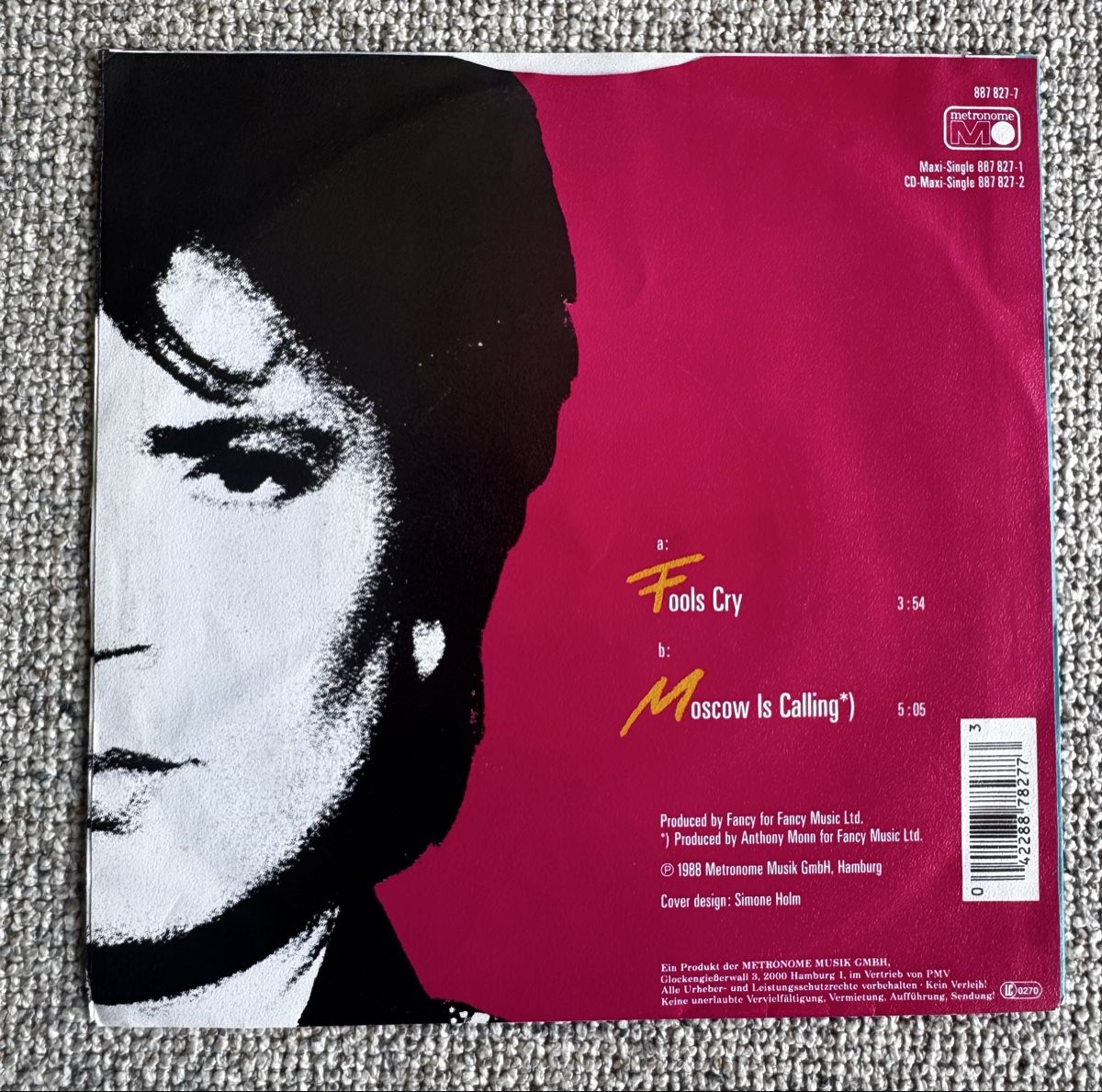 Dischi in vinile: Fancy  - Fools Cry - 7" Single - 80s – Usato da Rorbas venduto da BlackstarRecords 1