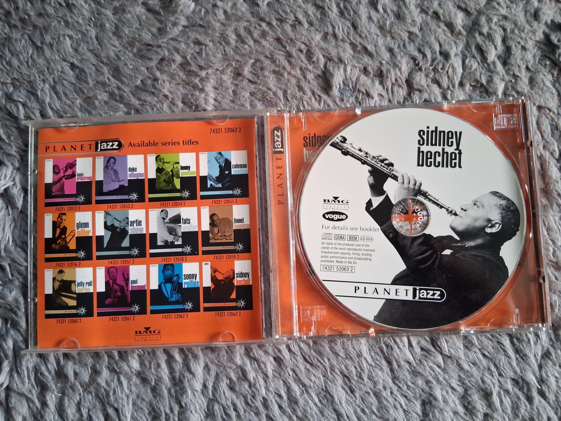 CDs: PLANET JAZZ    SIDNEY BECHET    CD – Gebraucht aus Wetzikon ZH von Ramones01 2