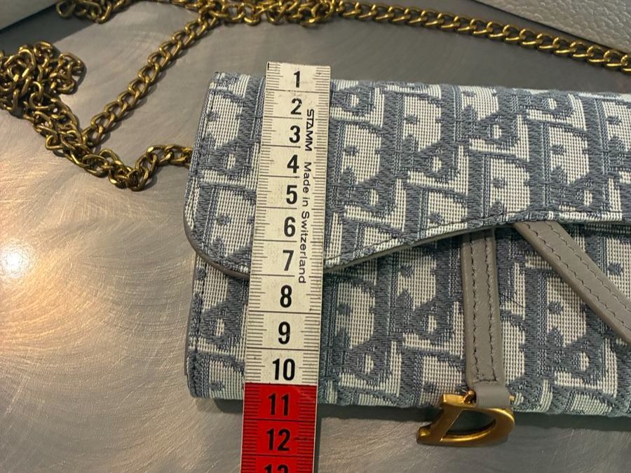Dior Borse: Dior Saddle Wallet & Chain Monogram in Canvas - neu m. Box – Nuovo e nell'imballaggio originale da Niederglatt ZH venduto da karinso 3