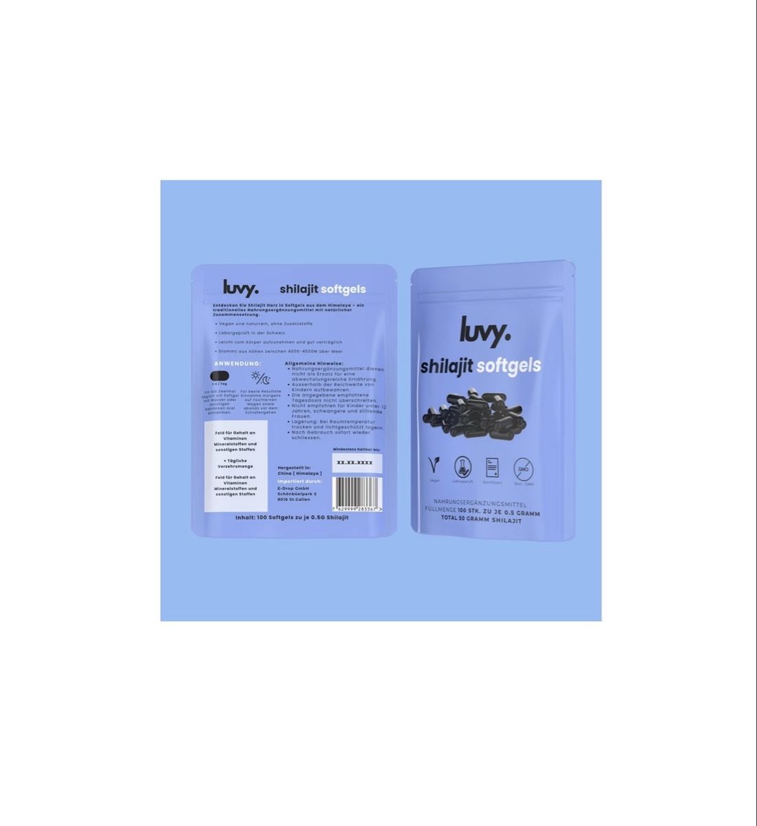 Cibi & Specialità: Luvy Shilajit Softgels 100 Stück  – Nuovo e nell'imballaggio originale da Rebstein venduto da dijana_crgc 1