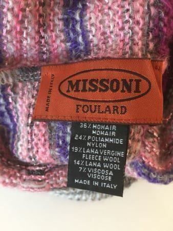 Missoni Foulard & Sciarpe: Missoni  Kappe Handschuhe Schal Set – Nuovo (secondo la descrizione) da Winterthur venduto da 19.19 5
