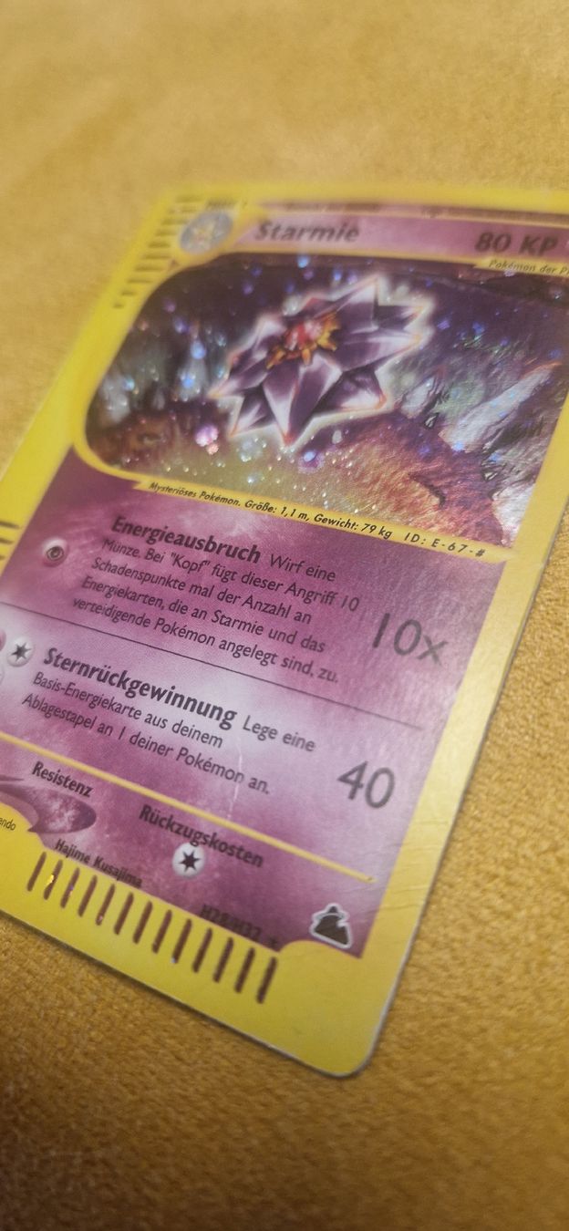 Pokémon Carte collezionabili: Starmie H28 Skyridge – Usato da Wettingen venduto da Pie1580 2