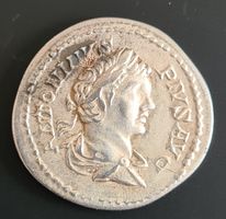 Alte antike römische Münze Antoninus Pius Coin Money Moneta