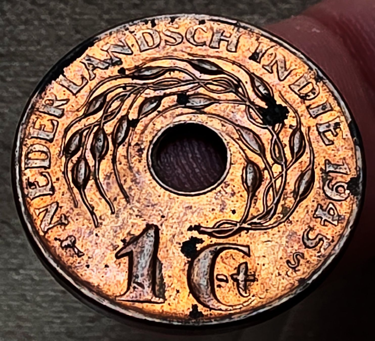 Toutes les monnaies: NIEDERLÄNDISCHE INDIEN 1 CENT 1945 – D'occasion à Winterthur par Creso70 1
