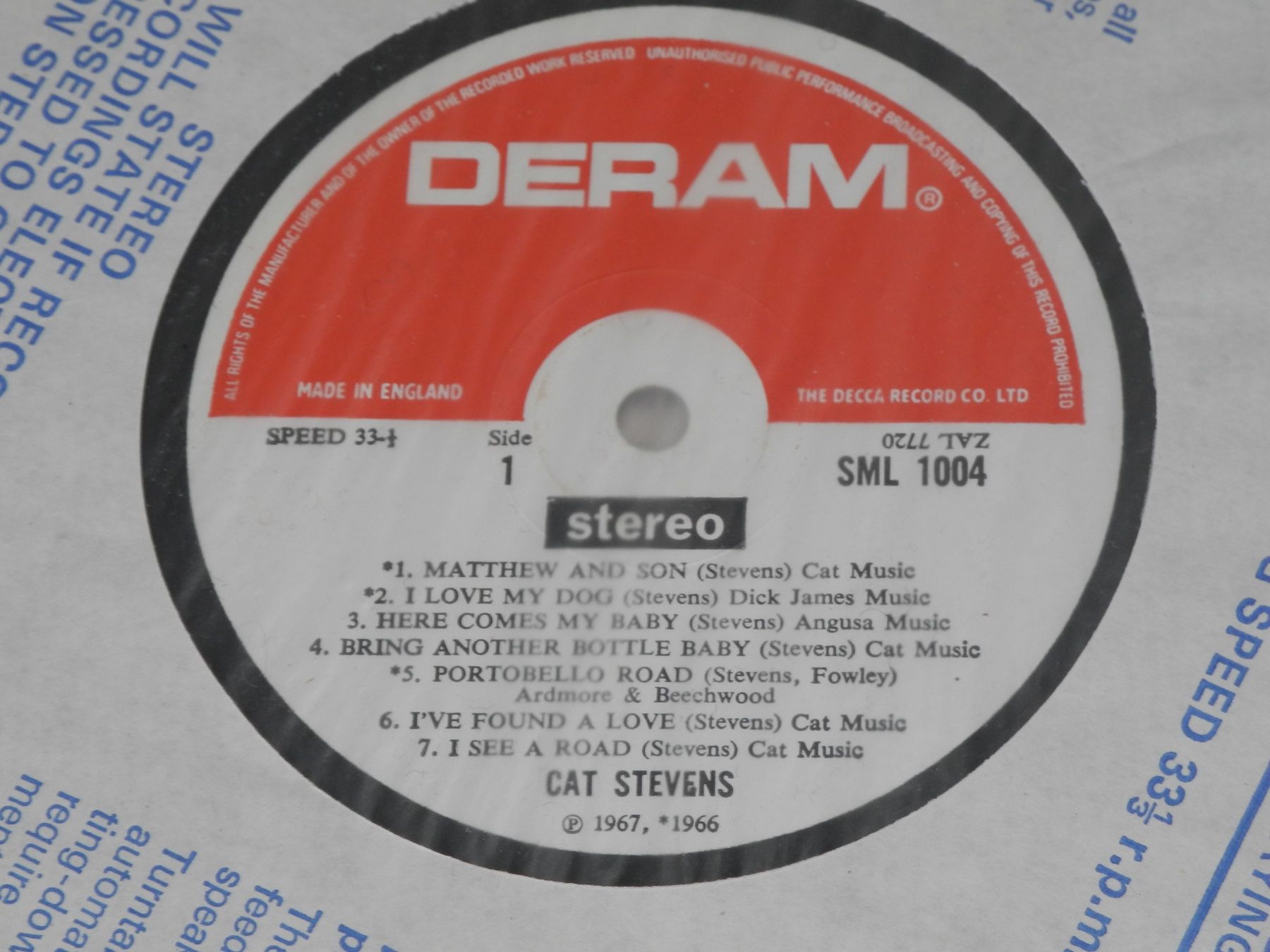 Dischi in vinile: CAT STEVENS: MATTHEW & SON - DERAM - UK – Nuovo (secondo la descrizione) da Fahrwangen venduto da Swirl2 2