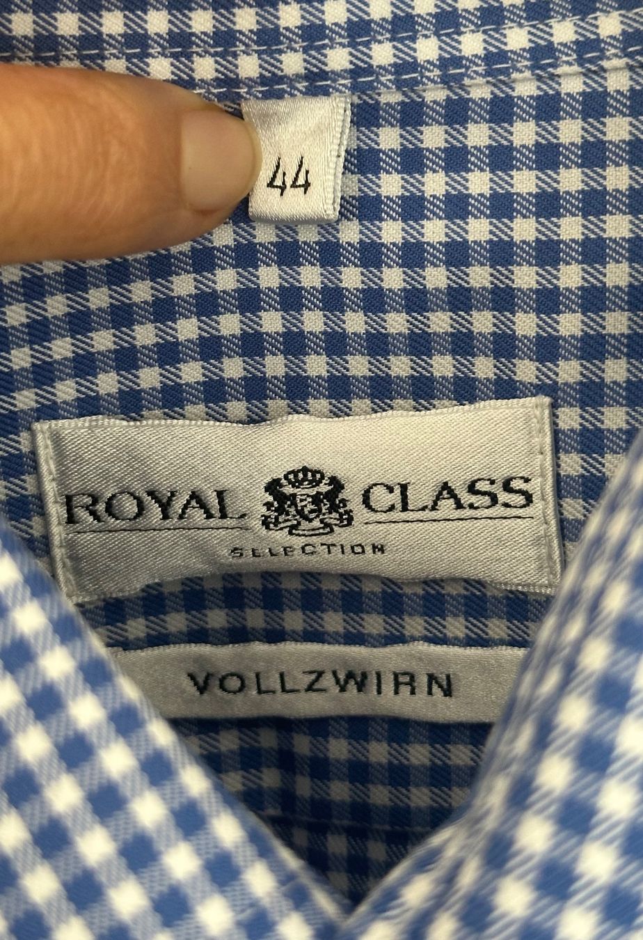Walbusch Camicie: 2 Hemden royal class, Walbusch, langarm – Usato da Zürich venduto da kuszi 3