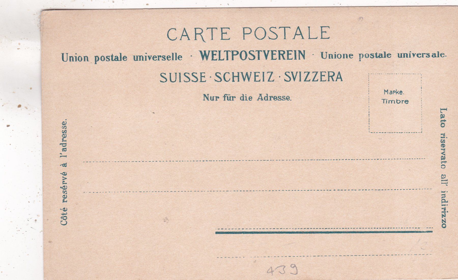 Cartoline postali: Brünigbahn Passhöhe – Usato da Herisau venduto da Lisegrat2008 1