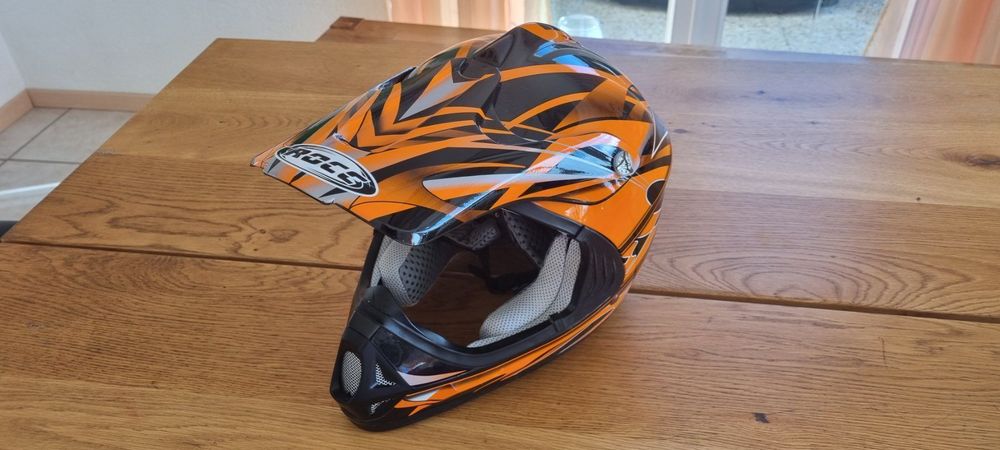 Casque Cross Junior ROCC 710 Pour Enfant | Protection Motocross, ABS Léger, Ventilation - Environ 1050 G
