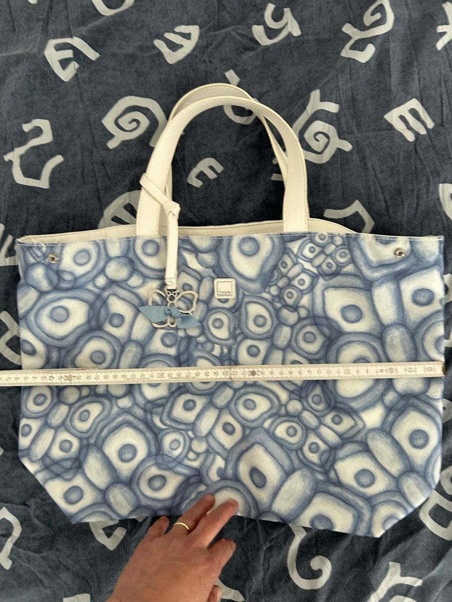 Borse da donna: Borsa thun pelle e tela – Usato da Personico venduto da Giovinted28 4