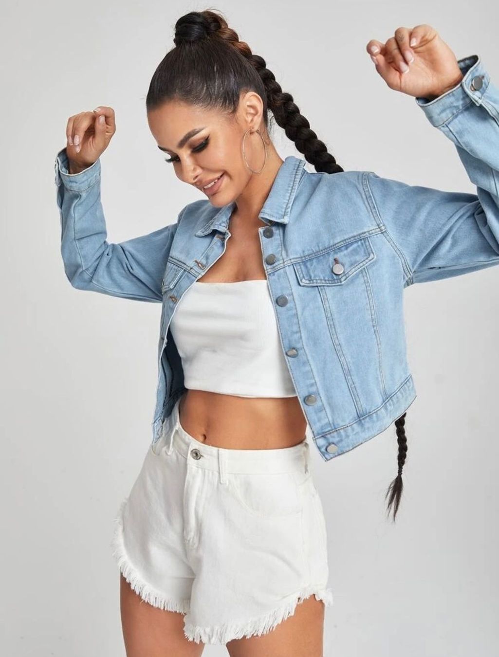 Giacche: Jeansjacke mit Herz – Nuovo (secondo la descrizione) da Wolfwil venduto da ISAsShop 3